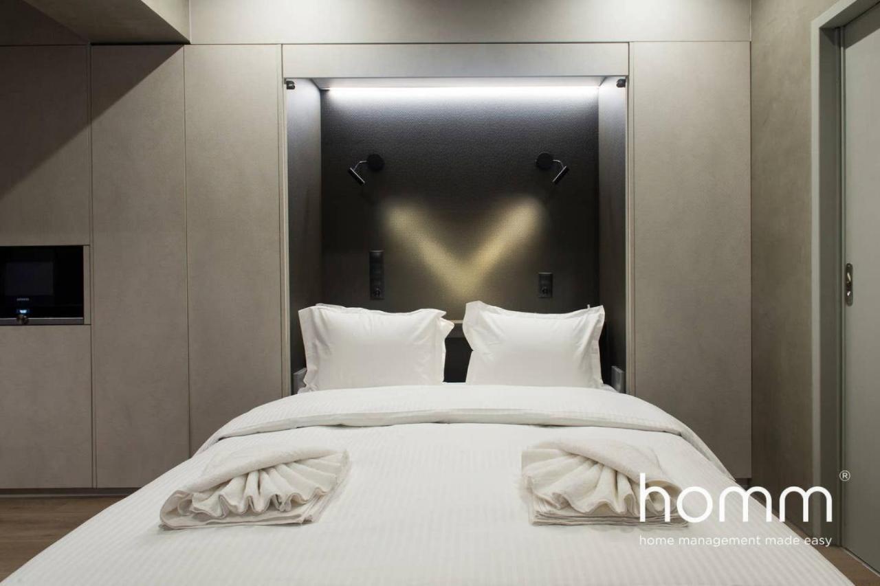 Unique Urban Homm Studio In Piraeus, Alkiviadou Apartamento Exterior foto